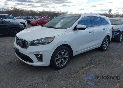 2019 Kia Sorento 3.3L Sx z USA, uszkodzony, nr VIN 5XYPKDA5XKG473119